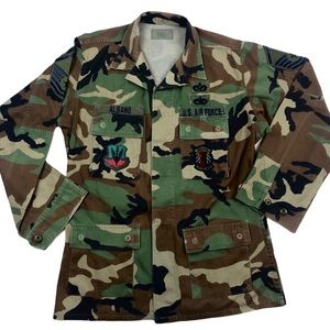 Vintage U.S Airforce Jacket Camouflage VTG Jacket